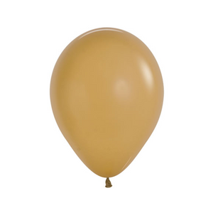 11" Latte Brown Latex Balloon - Ellie and Piper