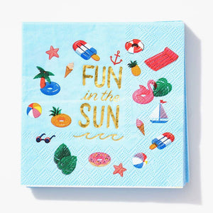 Fun in the Sun Cocktail Napkins - Ellie and Piper