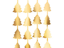 Gold Christmas Trees Backdrop - Ellie and Piper