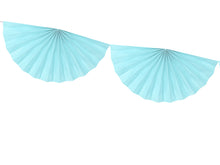 Tissue Garland Rosettes - Sky Blue - Ellie and Piper