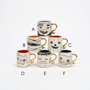 Frightful Ceramic Mini Mug (Sold Individually) - Ellie and Piper