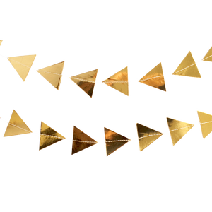 Triangle best sale paper garland