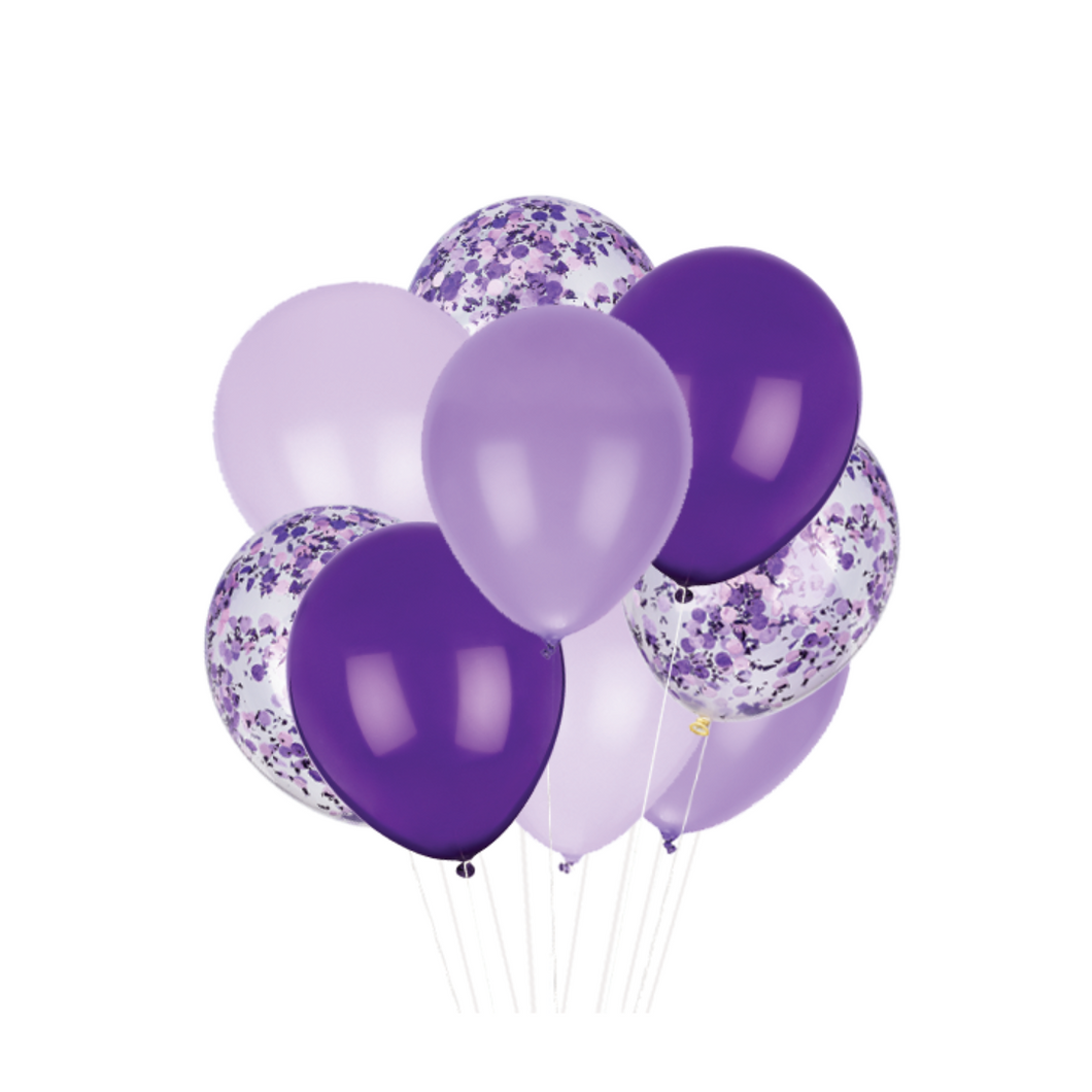 Purple Grape Soda Balloon Bouquet - Ellie and Piper