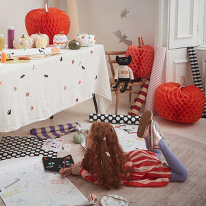 COMING SOON! Halloween Honeycomb Pumpkins (Set of 2) - Ellie and Piper