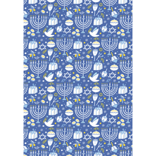 Hanukkah Wrapping Paper - Ellie and Piper