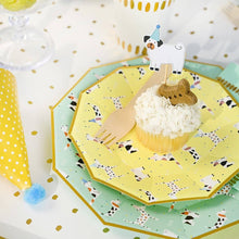 Hot Diggity Dog Small Paper Plates - Ellie and Piper