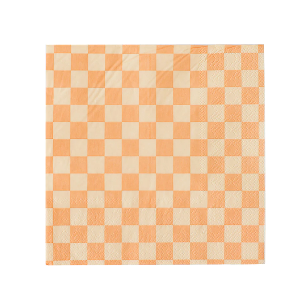 Check It! Peaches N’ Cream Large Napkins - Ellie and Piper