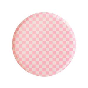 Check It! Tickle Me Pink Dessert Plates - Ellie and Piper