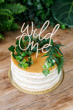 Wild One Wooden Cake Topper - Ellie and Piper