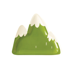 Mountain Shaped Plate - Ellie and Piper