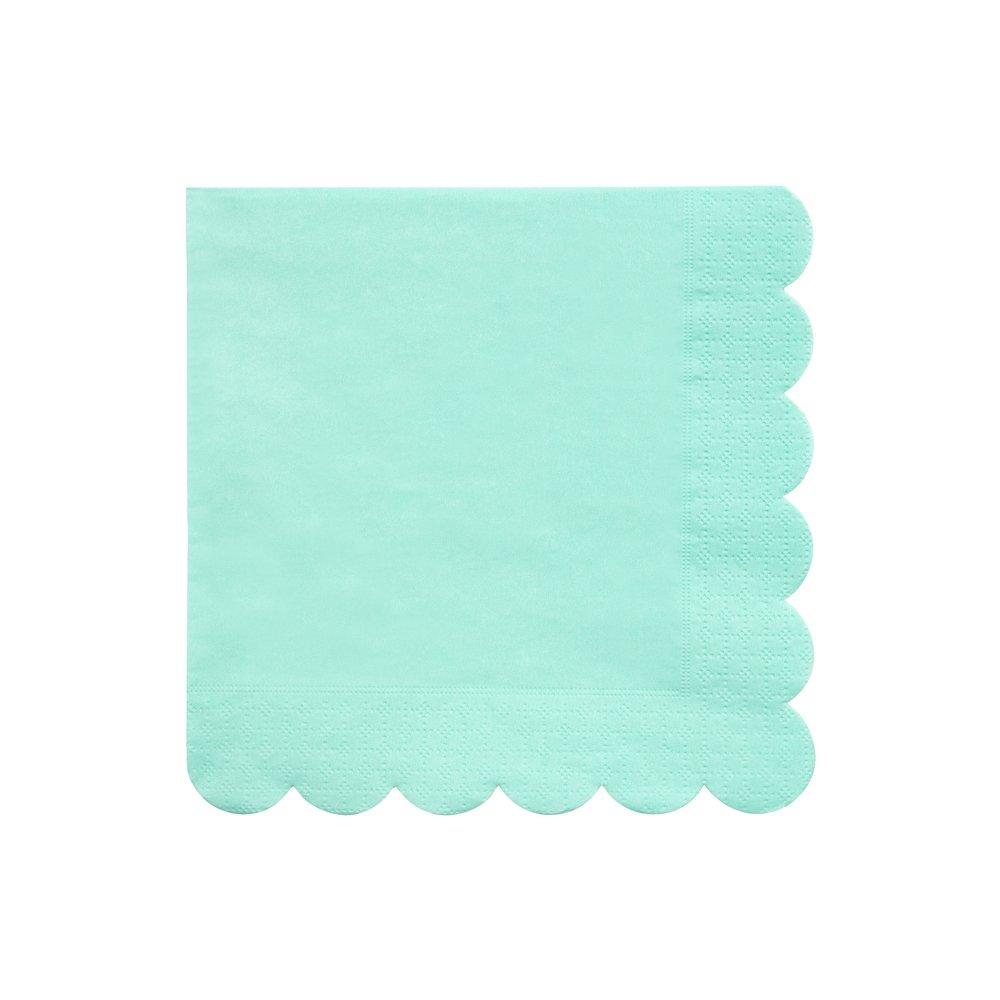 Mint Large Napkins - Ellie and Piper