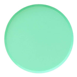 Mint Paper Plates (2 Sizes) - Ellie and Piper
