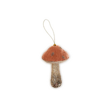Enchanted Forest Glitter Mushroom Ornaments - Ellie and Piper