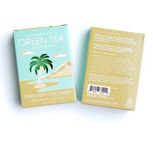 Natural Element Soap Bar - Green Tea - Ellie and Piper