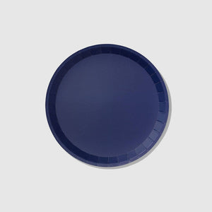 Navy Paper Party Plates (2 Sizes) - Ellie and Piper