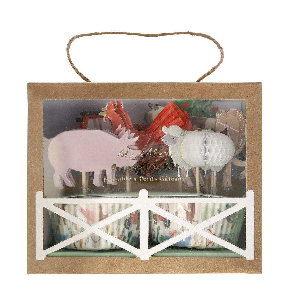 Meri Meri On the Farm Cupcake Kit - Thumbnail 4