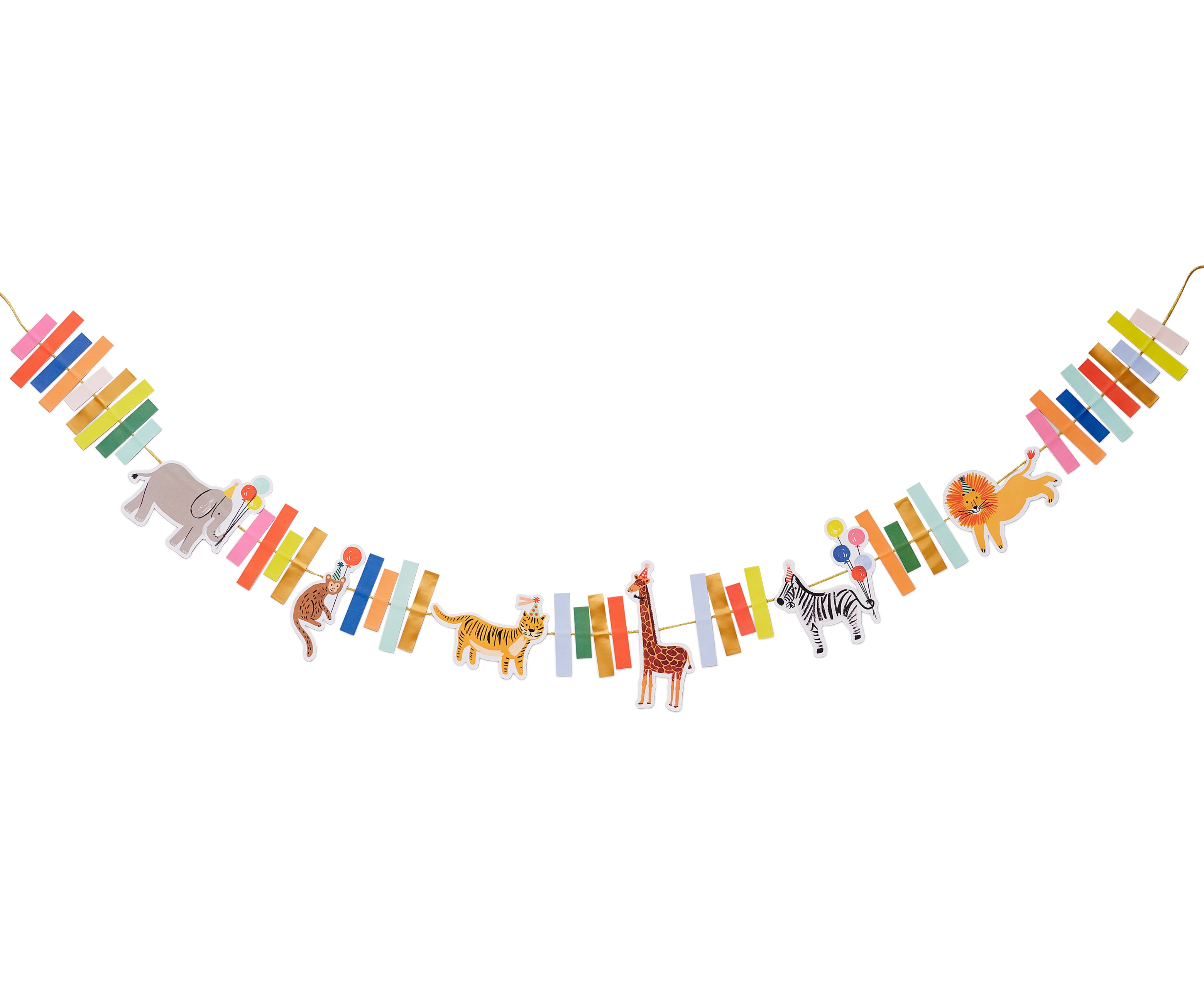 Rainbow Paper Garland, Bachelorette Decorations