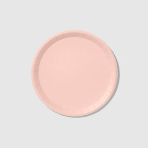 Pale Pink Paper Party Plates (2 Sizes) - Ellie and Piper