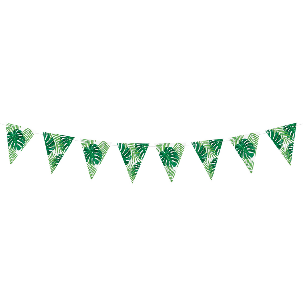 Aloha Tropical Leaves Bunting - Ellie and Piper