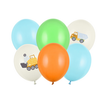 Construction Vehicles Balloon Bouquet - Ellie and Piper