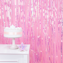 Iridescent Party Curtain - Ellie and Piper