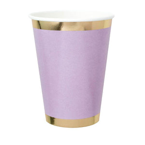 Purple Plastic Cups 