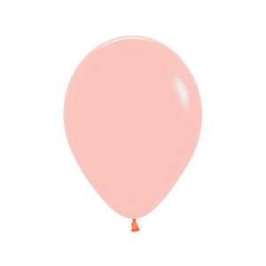 11" Pastel Matte Melon Latex Balloon - Ellie and Piper