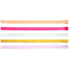 Pink Crepe Paper Streamers - Ellie and Piper