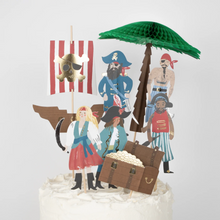 Pirates & Palm Tree Cake Toppers - Ellie and Piper