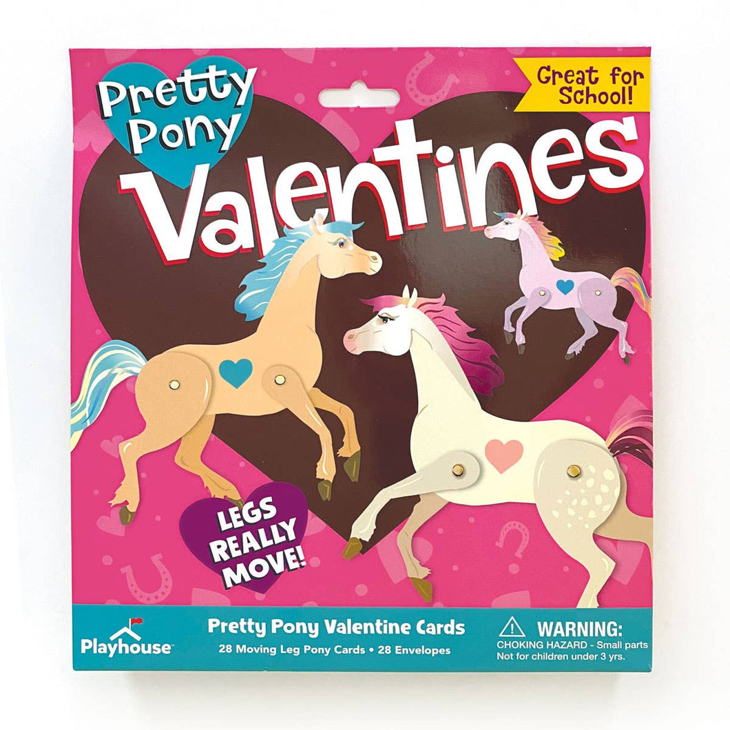 Pretty Pony Valentines - Ellie and Piper