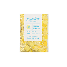 Popcorn Yellow Confetti Pack - Ellie and Piper