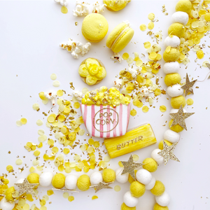 Popcorn Yellow Confetti Pack - Ellie and Piper