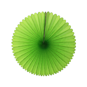 13" Lime Green Fan Decoration - Ellie and Piper