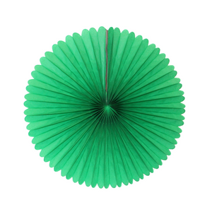 13" Light Green Fan Decoration - Ellie and Piper
