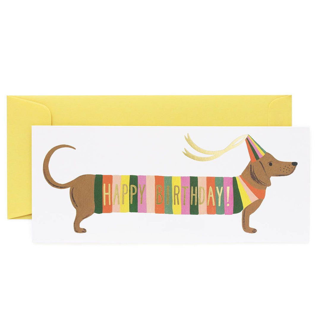 Hot Dog Birthday Card - Ellie and Piper