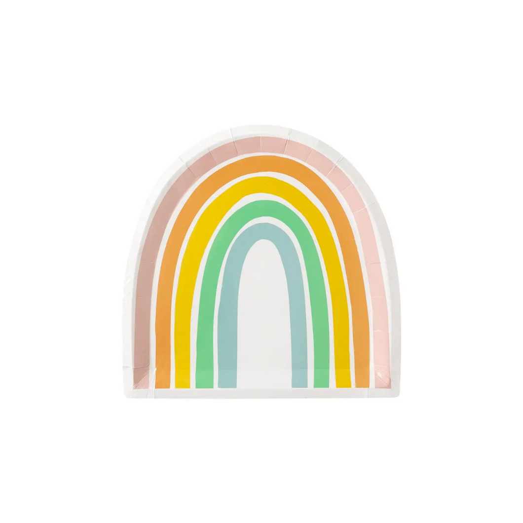 Rainbow Shaped Plate - Ellie and Piper