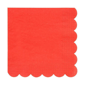 Red Large Napkins - Ellie and Piper