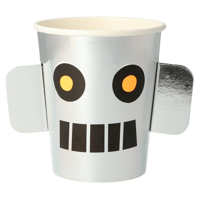 Robot Cups - Ellie and Piper