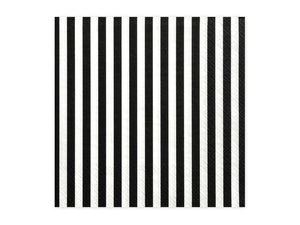 Black and White Striped Paper Napkins - Ellie and Piper