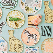 Safari Cheetah Plates - Ellie and Piper