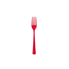 Red Plastic Forks (Set of 50) - Cutlery - Ellie and Piper