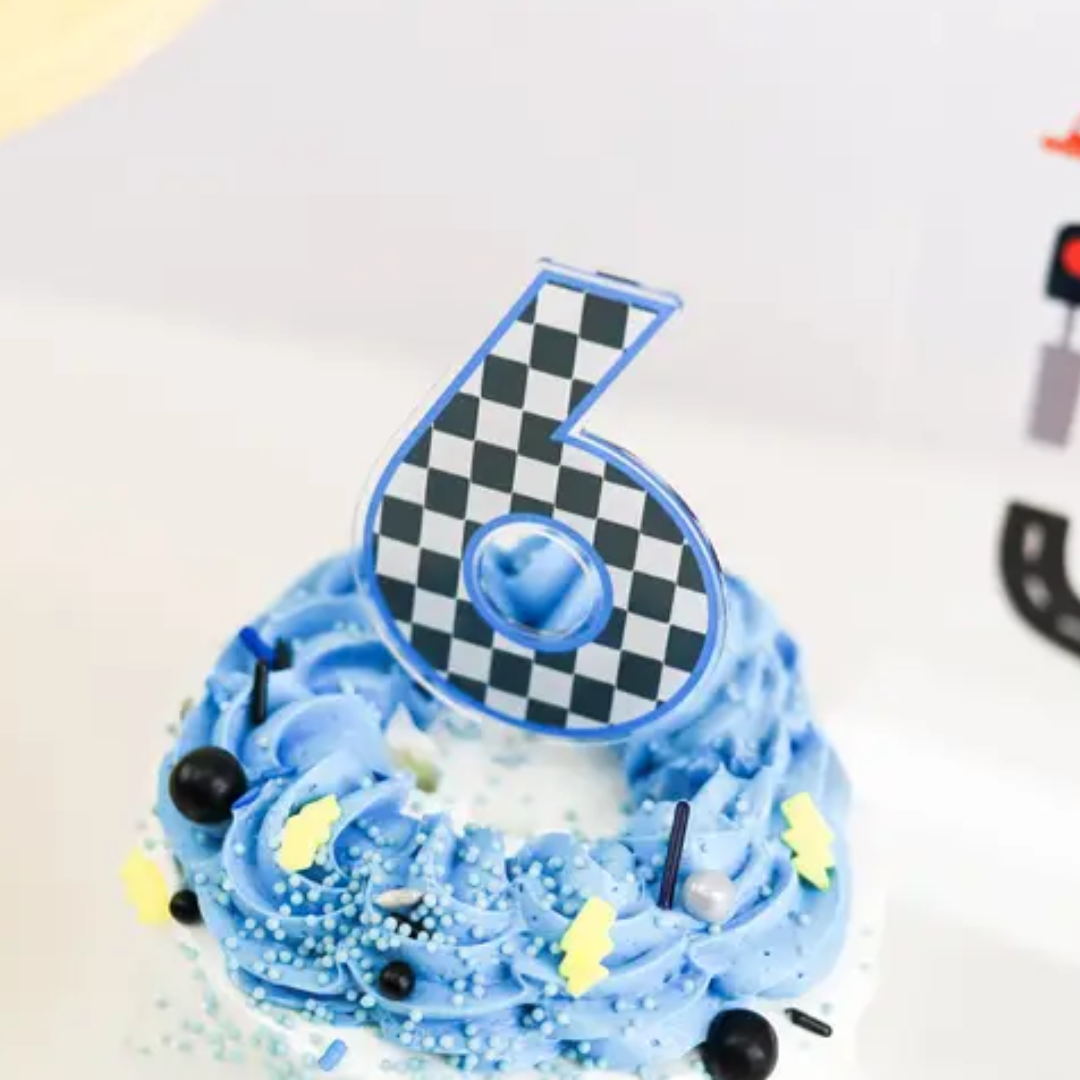 Speed Racer Acrylic Number Set (0-9) | Ellie and Piper