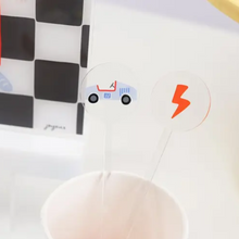 Speed Racer Acrylic Drink Stirrers - Ellie and Piper