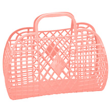 Large Retro Basket - Peach - Ellie and Piper