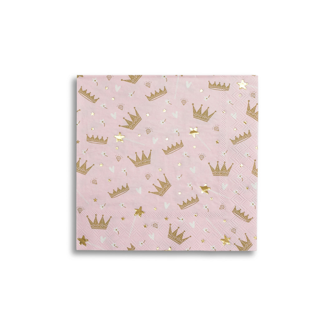 Sweet Princess Large Napkins - Ellie and Piper