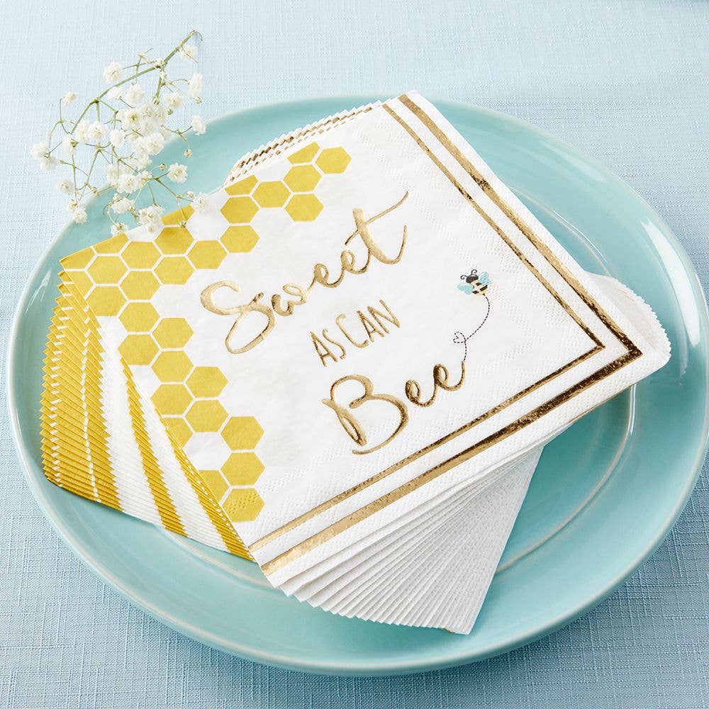 Sweet as Can Bee Paper Napkins - Ellie and Piper