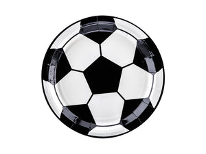 Soccer Ball Plates - Ellie and Piper
