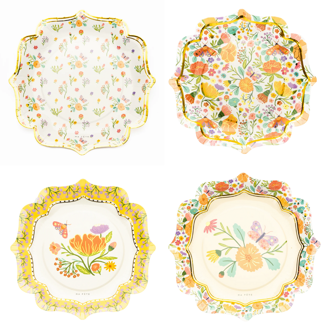 Tea Party Dinner Plates - Ellie and Piper