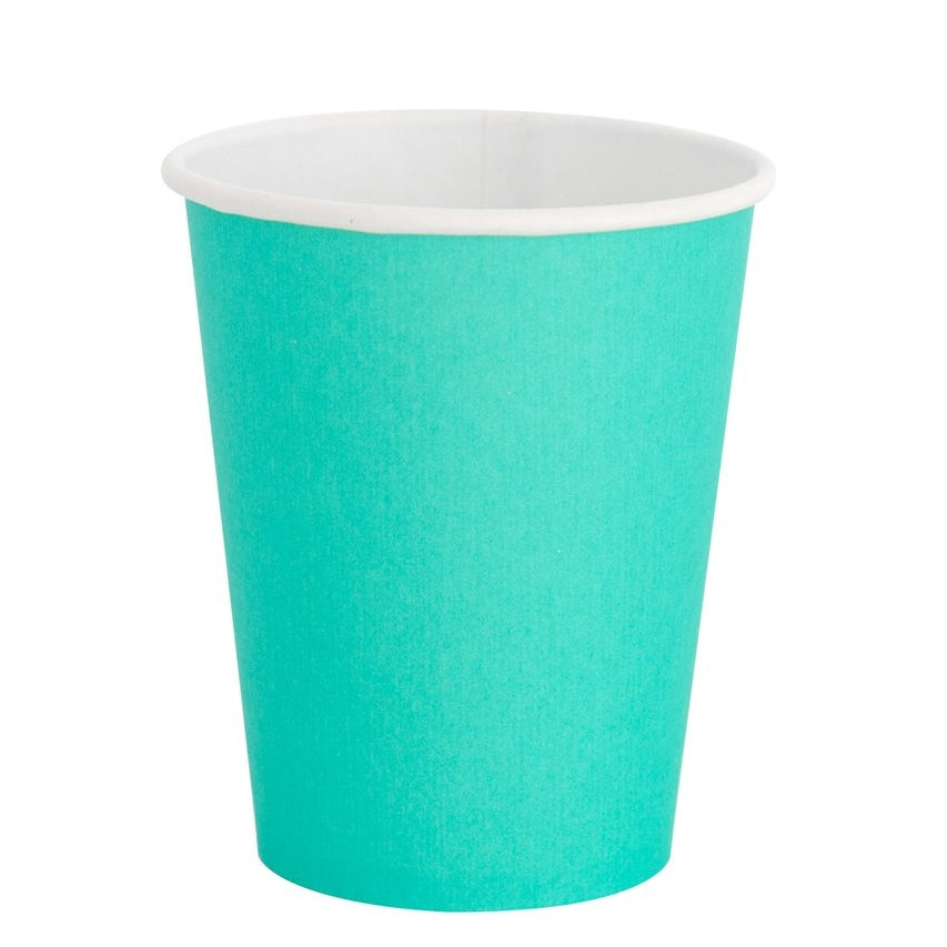 Teal Green Classic Party Cups - Ellie and Piper