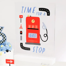 Time For Gas Acrylic Table Top Sign - Ellie and Piper